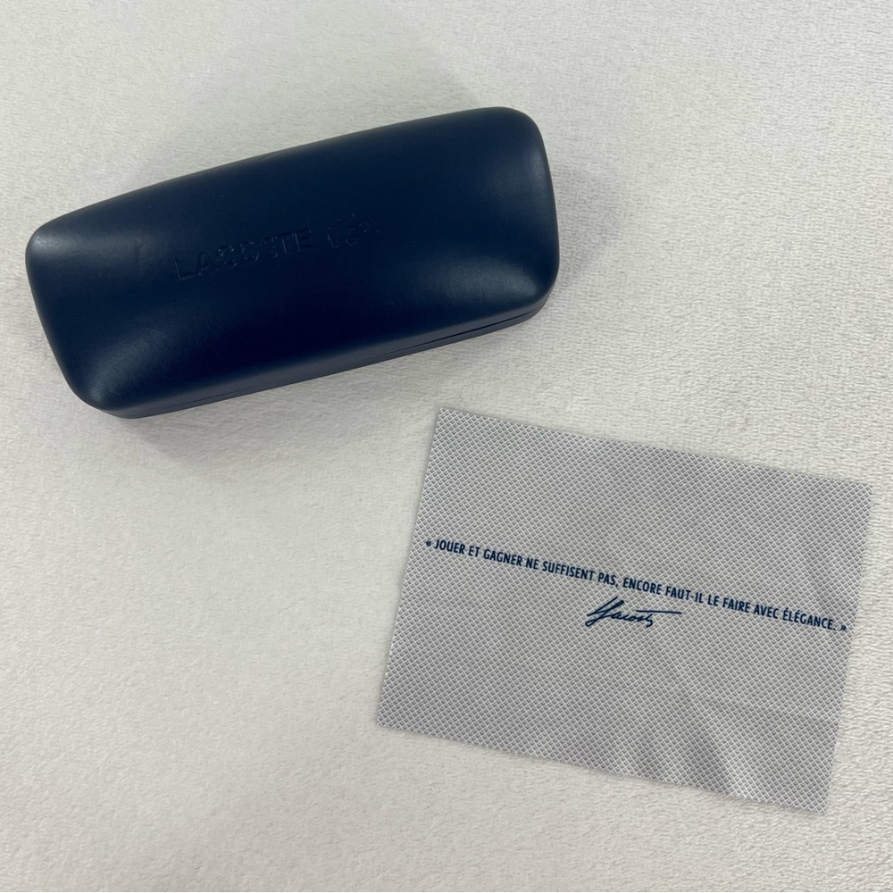 Lacoste Blue Glasses Case